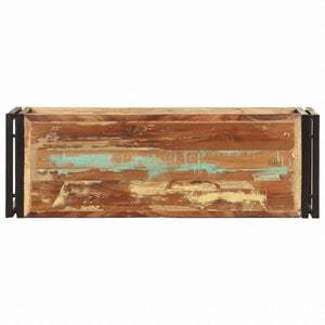 vidaXL TVキャビネット 90x30x40cm 無垢の再生木材家具 AVラック・テレビ台(代引不可)