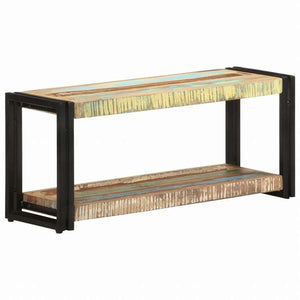 vidaXL TVキャビネット 90x30x40cm 無垢の再生木材家具 AVラック・テレビ台(代引不可)