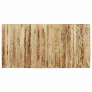 vidaXL ダイニングテーブル 160x80x76 cm マンゴーウッド (粗目)家具 テーブル キッチン・ダイニングルームテーブル(代引不可)