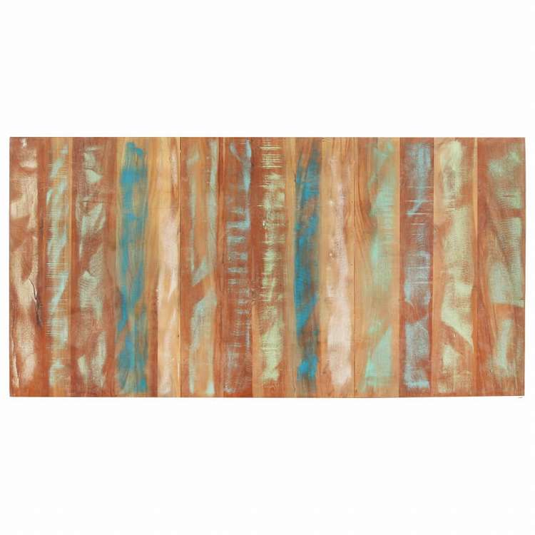 vidaXL ダイニングテーブル 160x80x76 cm 無垢の再生木材家具 テーブル キッチン・ダイニングルームテーブル(代引不可)