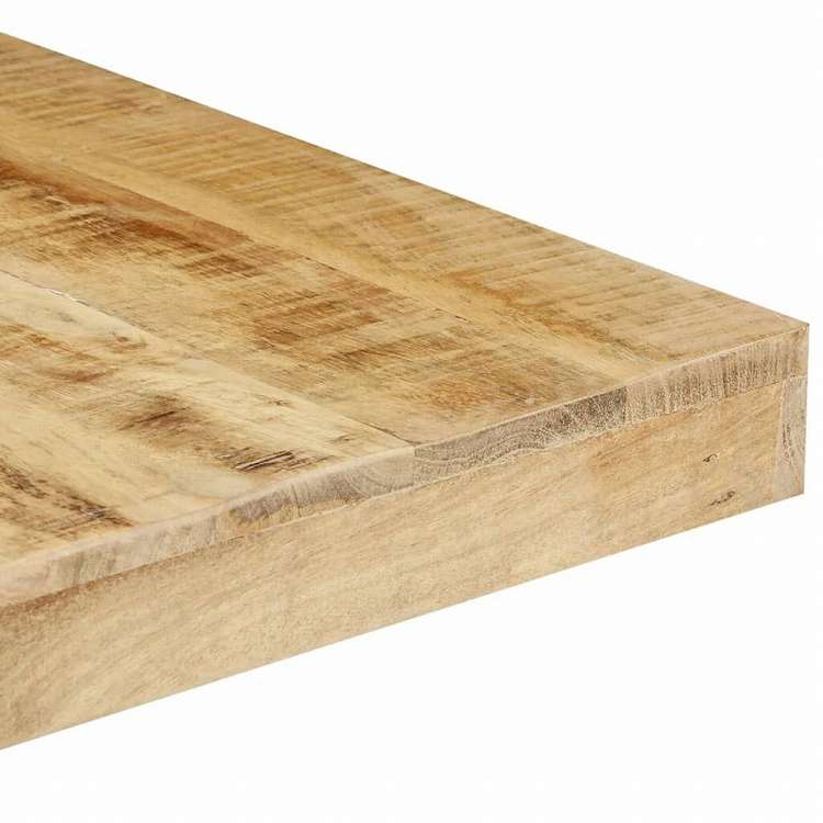 vidaXL ダイニングテーブル 180x90x76cm マンゴーウッド (粗目)家具 テーブル キッチン・ダイニングルームテーブル(代引不可)