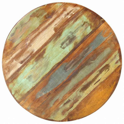 vidaXL コーヒーテーブル O68x43 cm 無垢の再生木材家具 テーブル アクセントテーブル コーヒーテーブル(代引不可)