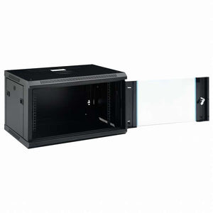 vidaXL 6U壁かけネットワークキャビネット 19インチ IP20 600x450x375 mm電子機器 電化機器用アクセサリ パソコンコンポーネント ストレージデバイス ネットワーク収納システム(代引不可)