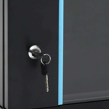 vidaXL 9U壁かけネットワークキャビネット 19インチ IP20 600x450x510 mm電子機器 電化機器用アクセサリ パソコンコンポーネント ストレージデバイス ネットワーク収納システム(代引不可)