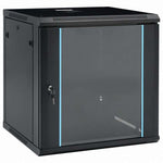 vidaXL 12U壁かけネットワークキャビネット 19インチ IP20 600x600x640 mm電子機器 電化機器用アクセサリ パソコンコンポーネント ストレージデバイス ネットワーク収納システム(代引不可)