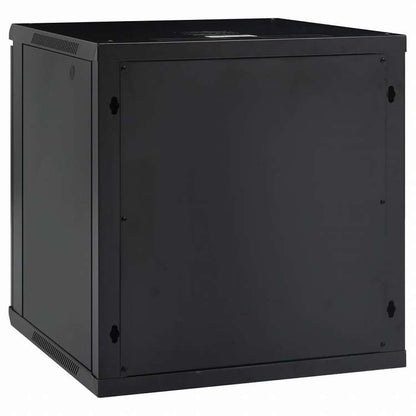vidaXL 12U壁かけネットワークキャビネット 19インチ IP20 600x600x640 mm電子機器 電化機器用アクセサリ パソコンコンポーネント ストレージデバイス ネットワーク収納システム(代引不可)