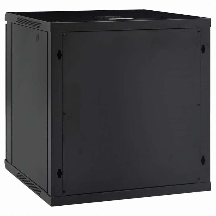 vidaXL 12U壁かけネットワークキャビネット 19インチ IP20 600x600x640 mm電子機器 電化機器用アクセサリ パソコンコンポーネント ストレージデバイス ネットワーク収納システム(代引不可)