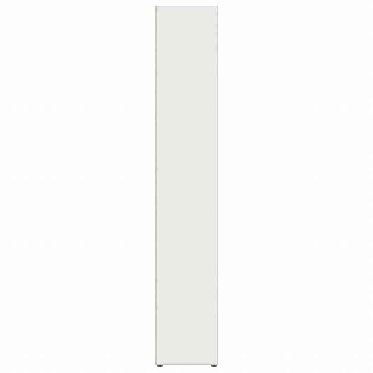 vidaXL CDキャビネット 2点 ホワイト 21x16x93.5cm エンジニアリングウッド家具 キャビネット&収納 メディア収納・ラック(代引不可)