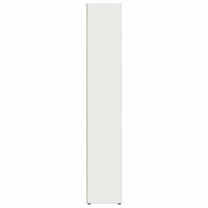 vidaXL CDキャビネット 2点 ホワイト 21x16x93.5cm エンジニアリングウッド家具 キャビネット&収納 メディア収納・ラック(代引不可)