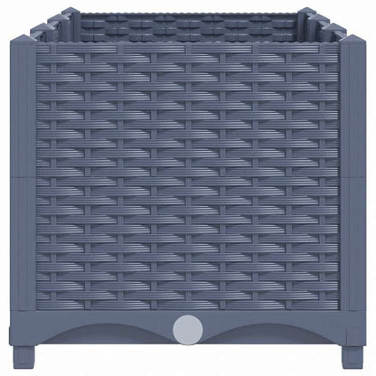 vidaXL レイズドベッド 120x40x38cm ポリプロピレン製ホーム&ガーデン 芝&ガーデン ガーデニング 鉢植え・プランター(代引不可)