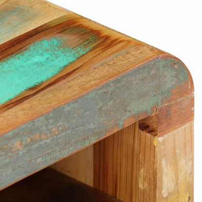 vidaXL ベッドサイドキャビネット 30x30x41cm 無垢の再生木材家具 キャビネット&収納 サイドボード(代引不可)