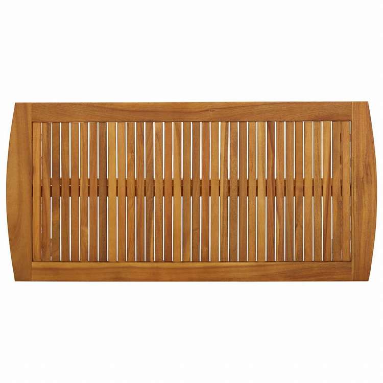 vidaXL コーヒーテーブル 102x50x43cm アカシア無垢材家具 テーブル アクセントテーブル コーヒーテーブル(代引不可)
