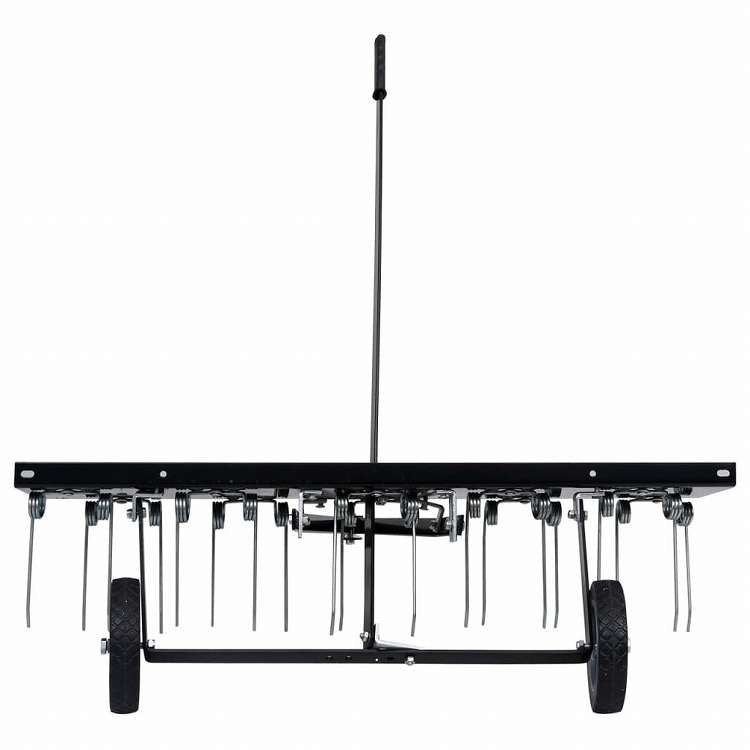 vidaXL 乗用芝刈機用 芝生穴あけ機 100cmホーム&ガーデン 芝&ガーデン 屋外用電源機器 芝刈り機エアレーター(代引不可)