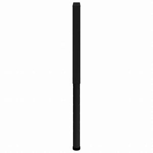 vidaXL ワークベンチ用フレーム 調整可能 2点 金属製 55x(69-95.5)cm ブラック家具 テーブル用品 テーブル脚(代引不可)