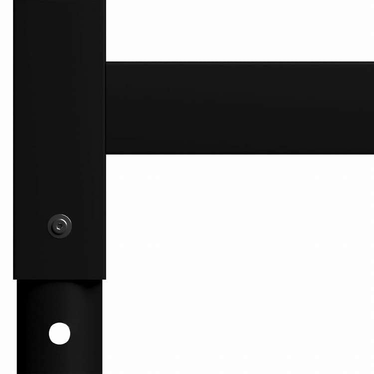 vidaXL ワークベンチ用フレーム 調整可能 2点 金属製 55x(69-95.5)cm ブラック家具 テーブル用品 テーブル脚(代引不可)