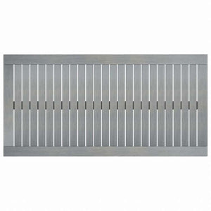 vidaXL コーヒーテーブル 100 x 50 x 33 cm アカシア無垢材 グレー家具 アウトドア家具 アウトドアテーブル(代引不可)