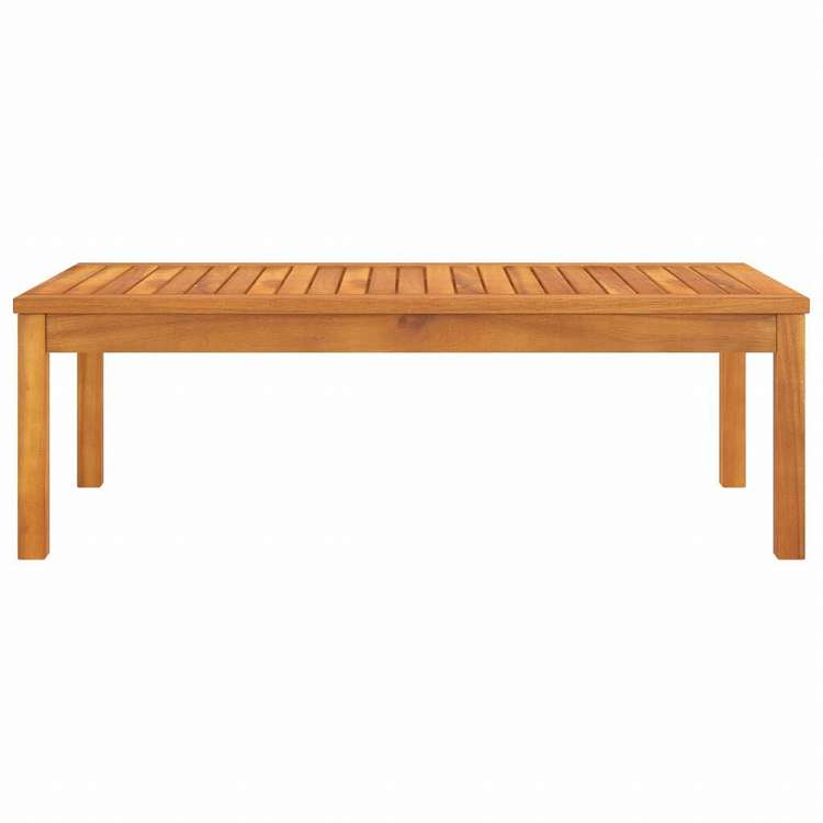 vidaXL コーヒーテーブル 100x50x33cm アカシア無垢材家具 アウトドア家具 屋外椅子 屋外用組み合わせソファセット(代引不可)