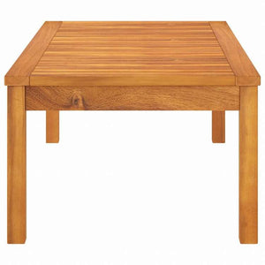 vidaXL コーヒーテーブル 100x50x33cm アカシア無垢材家具 アウトドア家具 屋外椅子 屋外用組み合わせソファセット(代引不可)