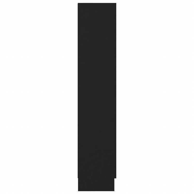 vidaXL ガラスキャビネット ホワイト 82.5x30.5x150cm エンジニアリングウッド家具 棚 本棚・オープンラック(代引不可)