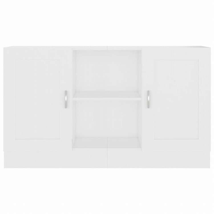 vidaXL サイドボード ホワイト 120x30.5x70cm エンジニアリングウッド家具 キャビネット&収納 サイドボード(代引不可)