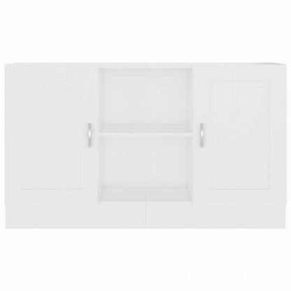 vidaXL サイドボード ホワイト 120x30.5x70cm エンジニアリングウッド家具 キャビネット&収納 サイドボード(代引不可)