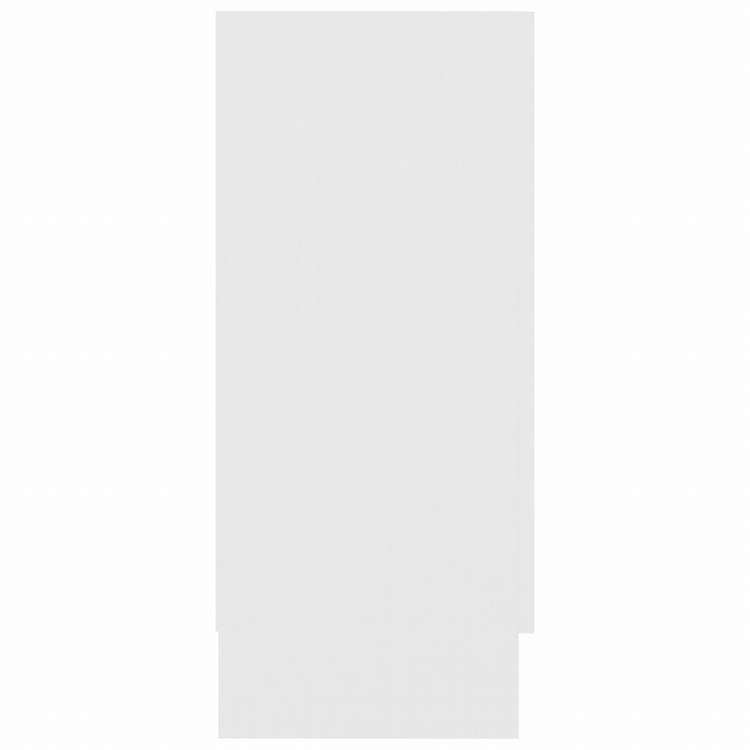 vidaXL サイドボード ホワイト 120x30.5x70cm エンジニアリングウッド家具 キャビネット&収納 サイドボード(代引不可)