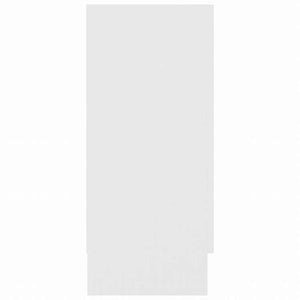 vidaXL サイドボード ホワイト 120x30.5x70cm エンジニアリングウッド家具 キャビネット&収納 サイドボード(代引不可)