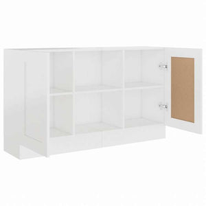 vidaXL サイドボード ホワイト 120x30.5x70cm エンジニアリングウッド家具 キャビネット&収納 サイドボード(代引不可)