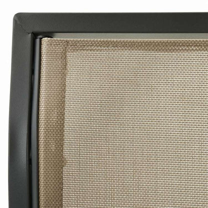 vidaXL ガーデンスイングチェア キャノピー付き アントラシート&サンドホーム&ガーデン 芝&ガーデン アウトドアリビング ポーチブランコ椅子用品ブランコ椅子(代引不可)