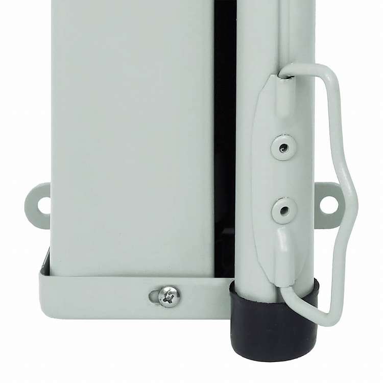 vidaXL パティオ用 引き込み式サイドオーニング 220x500cm グレーホーム&ガーデン 芝&ガーデン アウトドアリビング 屋外用傘・サンシェード(代引不可)