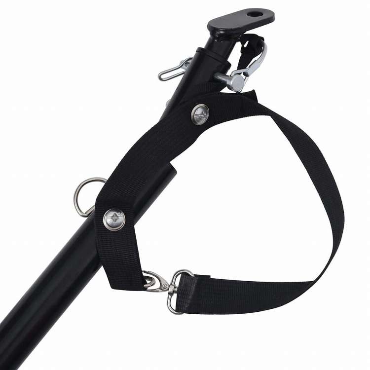 vidaXL 自転車用ペットトレーラー レッド&ブラックAnimals & Pet Supplies ペット用品 ペットカート(代引不可)