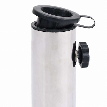 vidaXL パラソル用ベース ライトグレー 45x25x8.3 cm 花こう岩ホーム&ガーデン 芝&ガーデン アウトドアリビング アウトドアアンブレラ&パラソルアクセサリー 屋外用アンブレラ土台(代引不可)