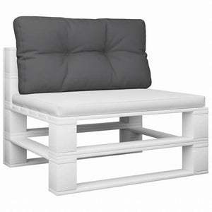 vidaXL パレットクッション アントラシート 70x40x12 cm ファブリックホーム&ガーデン デコレーション チェア・ソファクッション(代引不可)