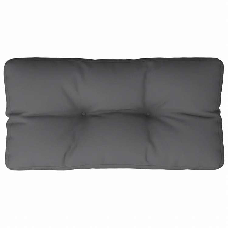 vidaXL パレットクッション アントラシート 70x40x12 cm ファブリックホーム&ガーデン デコレーション チェア・ソファクッション(代引不可)