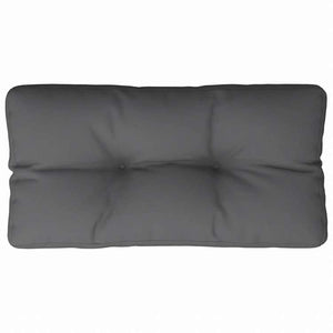 vidaXL パレットクッション アントラシート 70x40x12 cm ファブリックホーム&ガーデン デコレーション チェア・ソファクッション(代引不可)