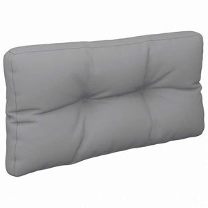vidaXL パレットクッション グレー 70x40x12 cm ファブリックホーム&ガーデン デコレーション チェア・ソファクッション(代引不可)