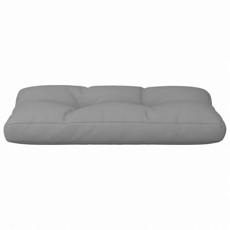 vidaXL パレットクッション グレー 70x40x12 cm ファブリックホーム&ガーデン デコレーション チェア・ソファクッション(代引不可)