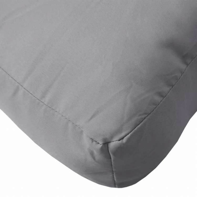 vidaXL パレットクッション グレー 70x40x12 cm ファブリックホーム&ガーデン デコレーション チェア・ソファクッション(代引不可)