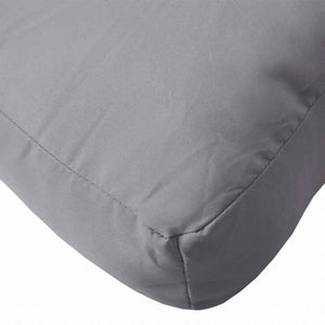 vidaXL パレットクッション グレー 70x40x12 cm ファブリックホーム&ガーデン デコレーション チェア・ソファクッション(代引不可)