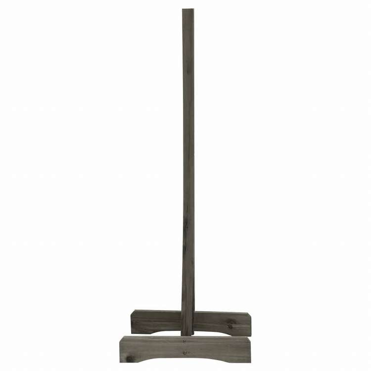 vidaXL トレリス付きガーデンフェンス グレー 150x80cm モミ無垢材ハードウェア フェンス&バリア フェンスパネル(代引不可)