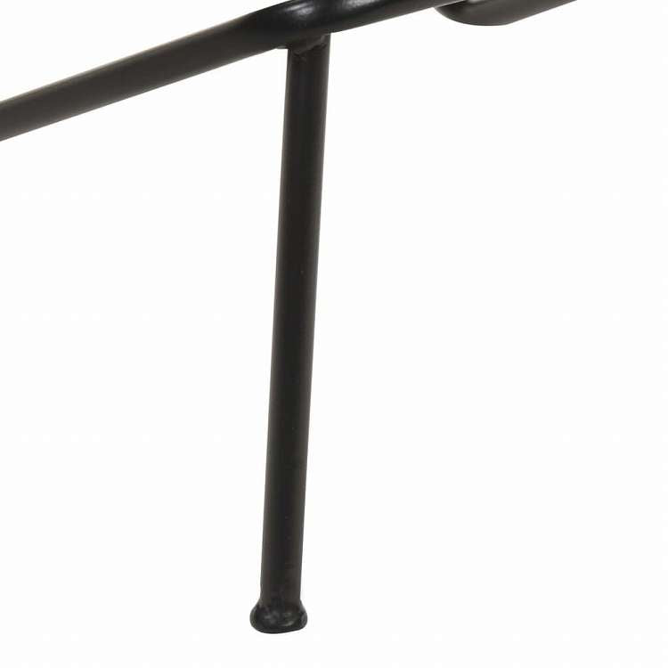 vidaXL バースツール 4点 ブラック 本山羊革製家具 チェア テーブル・バースツール(代引不可)