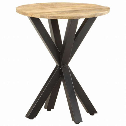 vidaXL サイドテーブル 48x48x56cm マンゴー無垢材家具 テーブル アクセントテーブル エンドテーブル(代引不可)