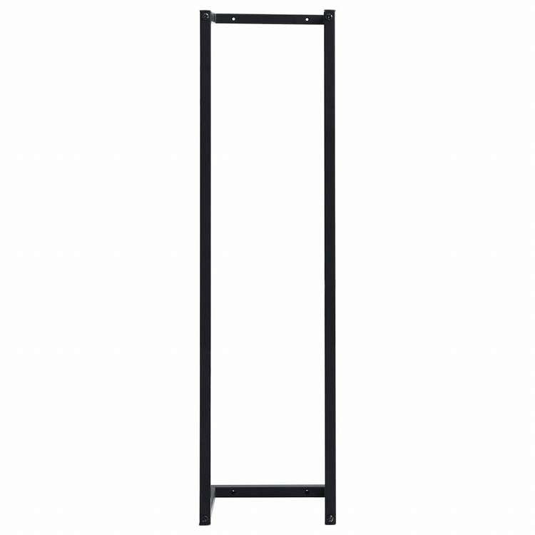 vidaXL タオルラック 25x20x95cm 鉄製 ブラックホーム&ガーデン バスルーム用品 タオルラック・ホルダー(代引不可)