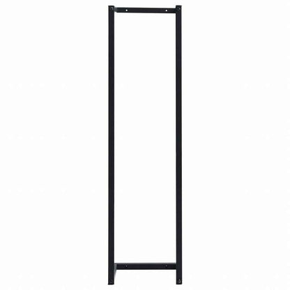 vidaXL タオルラック 25x20x95cm 鉄製 ブラックホーム&ガーデン バスルーム用品 タオルラック・ホルダー(代引不可)