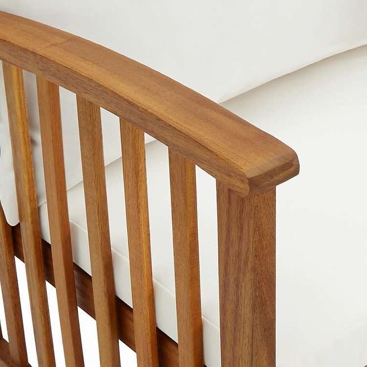 vidaXL ガーデンラウンジ5点セット クッション付き アカシア無垢材家具 アウトドア家具 屋外家具セット(代引不可)