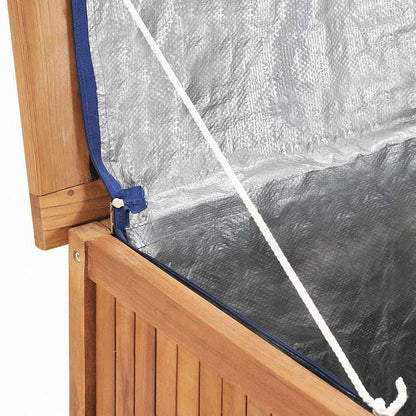 vidaXL ガーデン収納ボックス 60x50x58 cm チーク無垢材家具 アウトドア家具 屋外収納ボックス(代引不可)