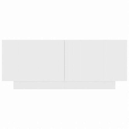 vidaXL TVキャビネット ホワイト 100x35x40 cm エンジニアリングウッド家具 AVラック・テレビ台(代引不可)