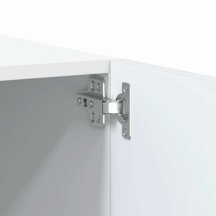 vidaXL TVキャビネット ホワイト 100x35x40 cm エンジニアリングウッド家具 AVラック・テレビ台(代引不可)