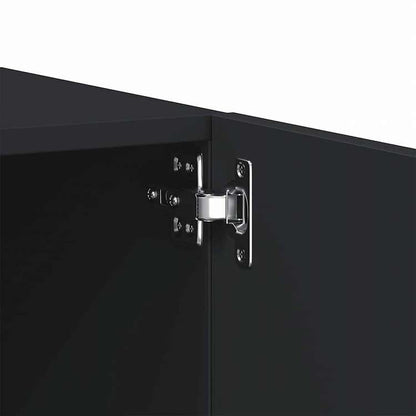 vidaXL TVキャビネット ブラック 100x35x40 cm エンジニアリングウッド家具 AVラック・テレビ台(代引不可)