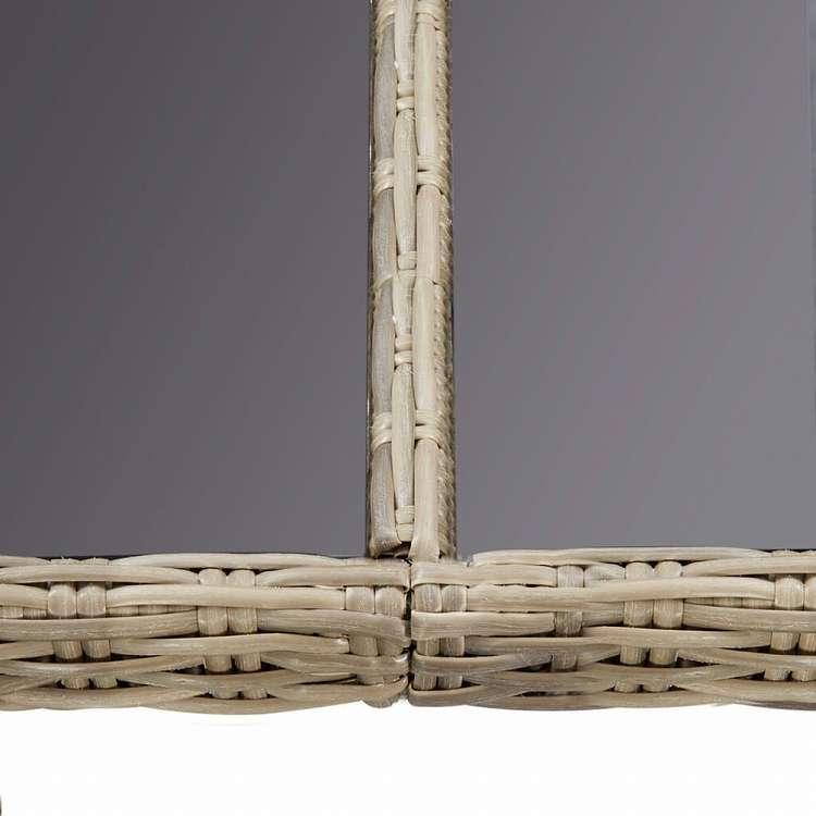 vidaXL 屋外ダイニング9点セット ポリラタン製 ブラウン家具 アウトドア家具 屋外家具セット(代引不可)